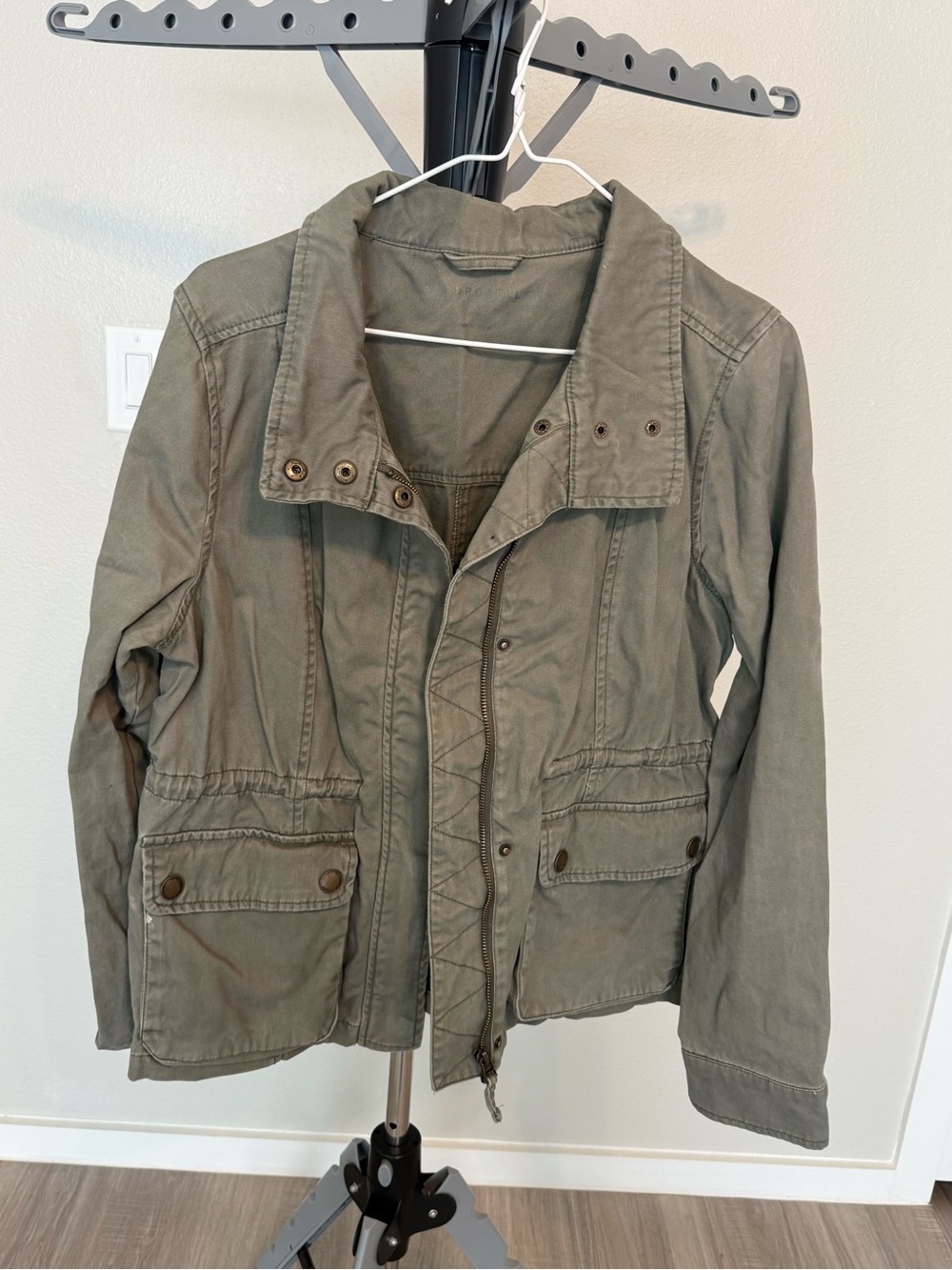 Aeropostale Olive Green Utility Jacket - Women